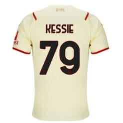 Maillot Football AC Milan Kessie 79 Extérieur 2021-2022 - Manche Courte