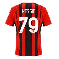 Maillot Football AC Milan Kessie 79 Domicile 2021-2022 - Manche Courte