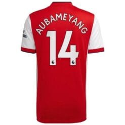 Maillot Arsenal Aubameyang 14 Domicile 2021-2022