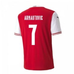 Maillots Autriche Arnautovic 7 Domicile 2021 - Manche Courte