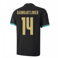 Maillots Autriche Baumgartlinger 14 Extérieur 2021 - Manche Courte