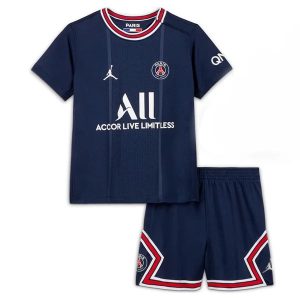 Maillot + Short Tenue Paris Saint-Germain Enfant Domicile 2021/22 - Maillot Football
