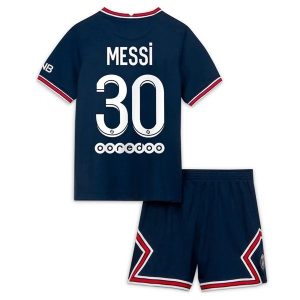 Maillot Paris Saint Germain PSG Messi 30 Enfant Domicile 2021-2022
