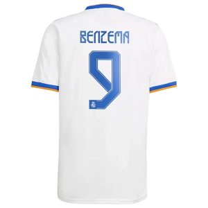 Maillot Real Madrid Benzema 9 Domicile 2021-2022