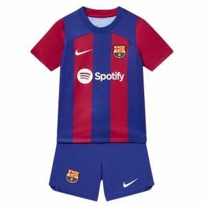 Maillot + Short Tenue FC Barcelona Enfant Domicile 2023/24 – Maillot Football