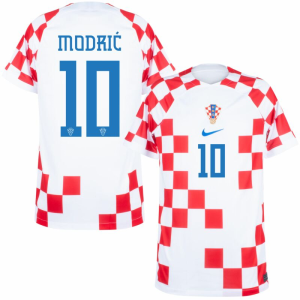 Maillots Croatie Modric 10 Domicile 2022 2023 – Manche Courte