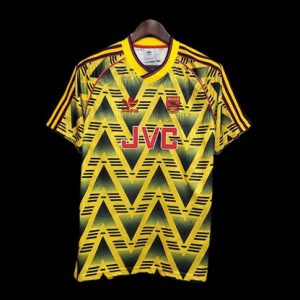Maillot de football rétro Arsenal Extérieur Adidas 1991-93