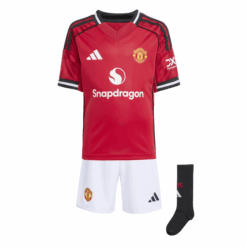Maillot + Short Tenue Manchester United Enfant Domicile 2025/2026 Maillot Football