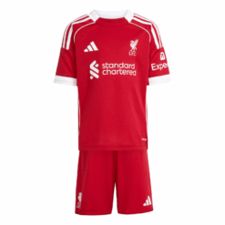 Maillot + Short Tenue Liverpool Enfant Domicile 2025 2026 – Maillot Football