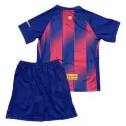 Maillot + Short Tenue FC Barcelona Enfant Domicile 2025 2026 Maillot Football