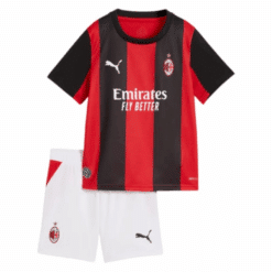 Maillot + Short Tenue AC Milan Enfant Domicile 2026/2027 – Maillot Football